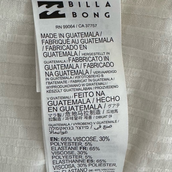 Billabong Short Tides Cover-up Dress - Picture 5 of 6